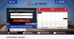 Desktop Screenshot of oktours.com